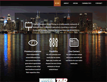 Tablet Screenshot of digitaloutdooradvertising.com